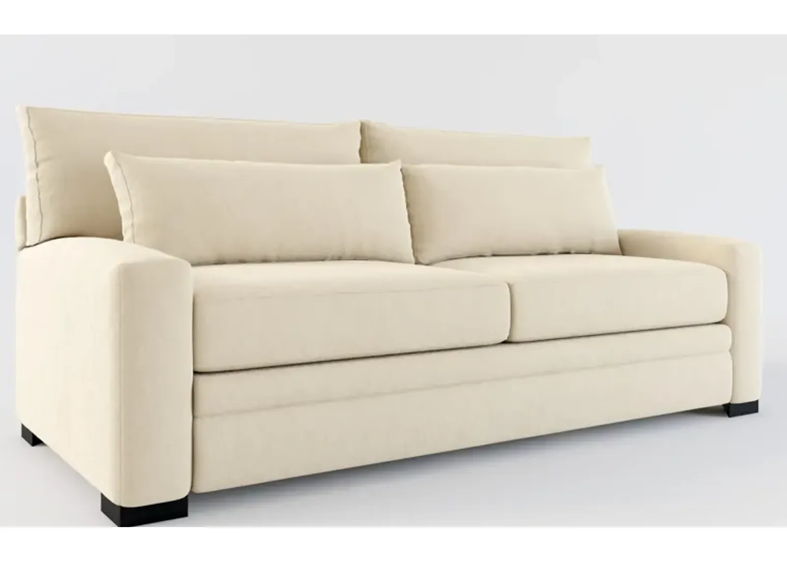 Winston Foam Comfort Sofa - Merrimac Ecru