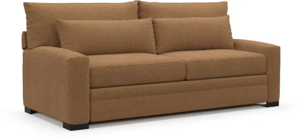 Winston Foam Comfort Sofa - Texel Caramel