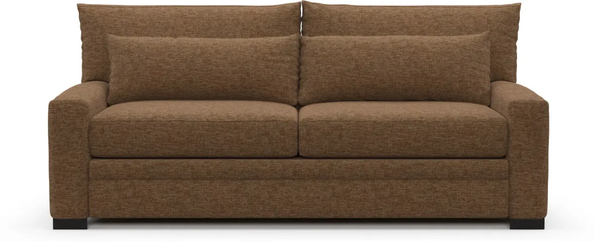 Winston Foam Comfort Sofa - Balvi Truffle