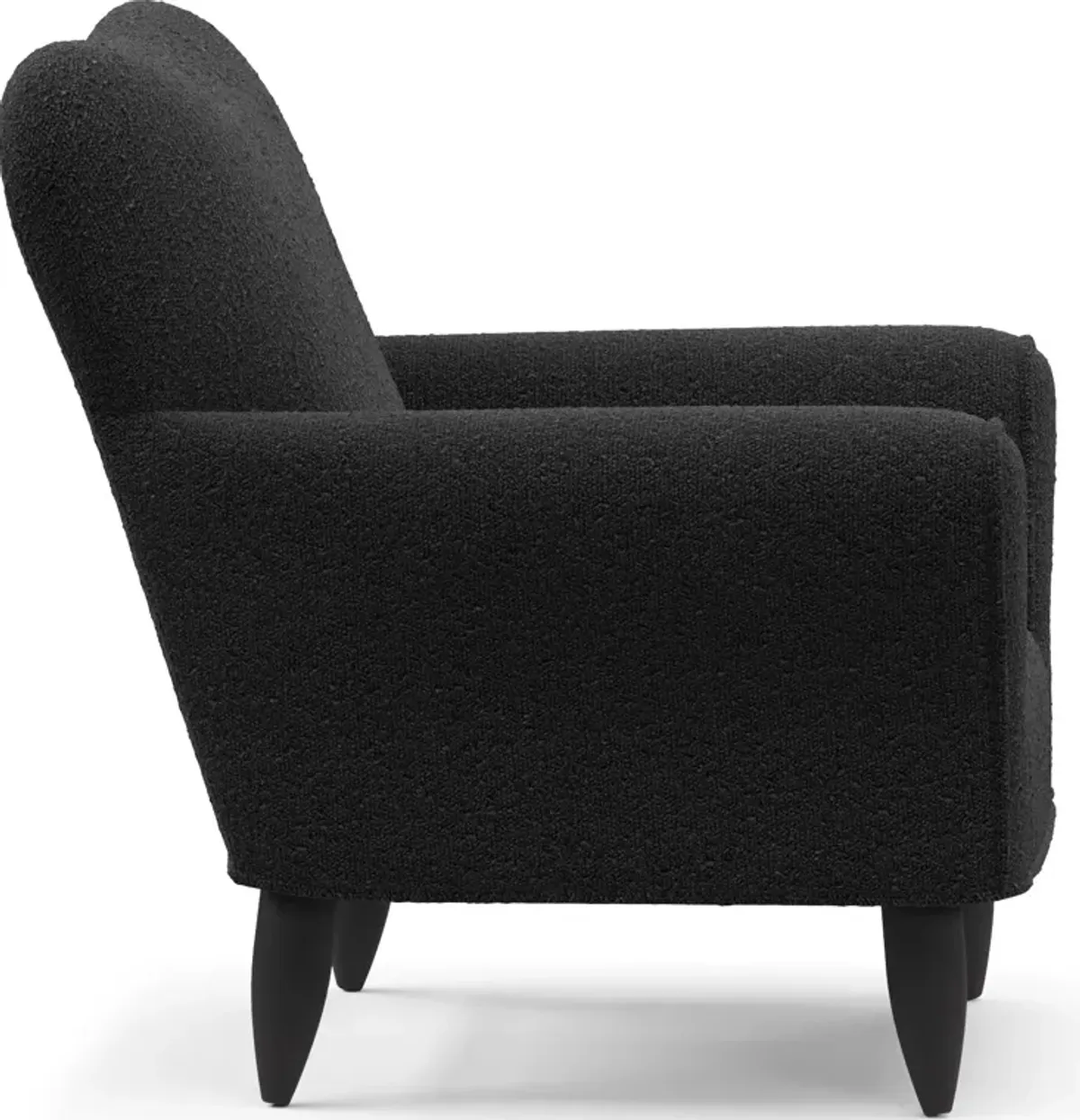 Kady Accent Chair - Bloke Obsidian