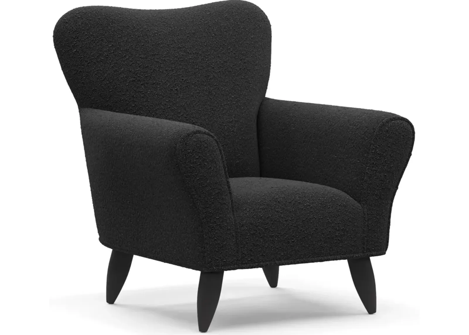 Kady Accent Chair - Bloke Obsidian