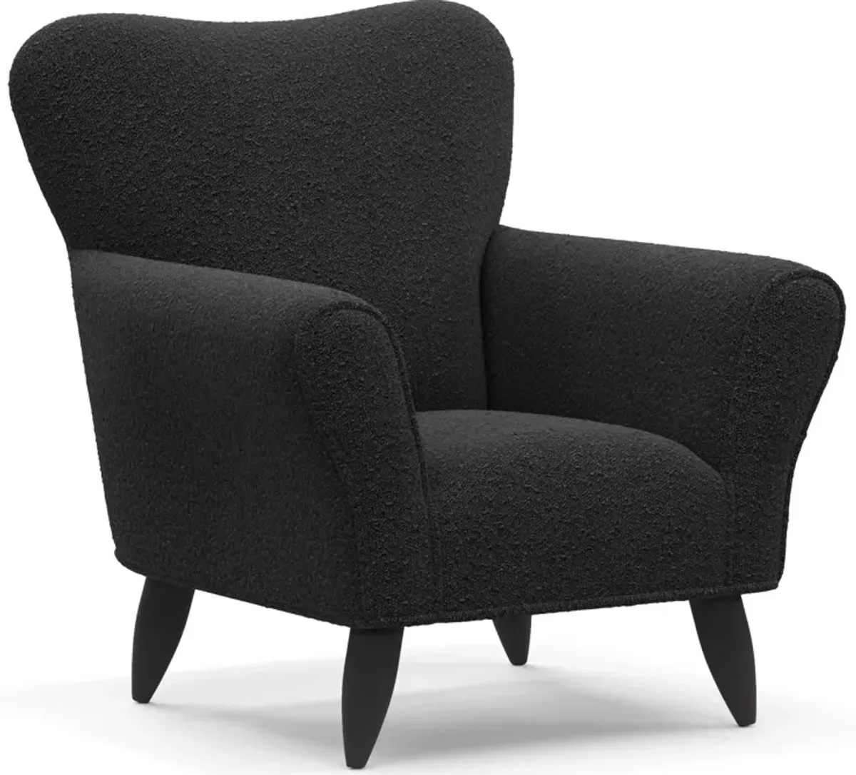 Kady Accent Chair - Bloke Obsidian