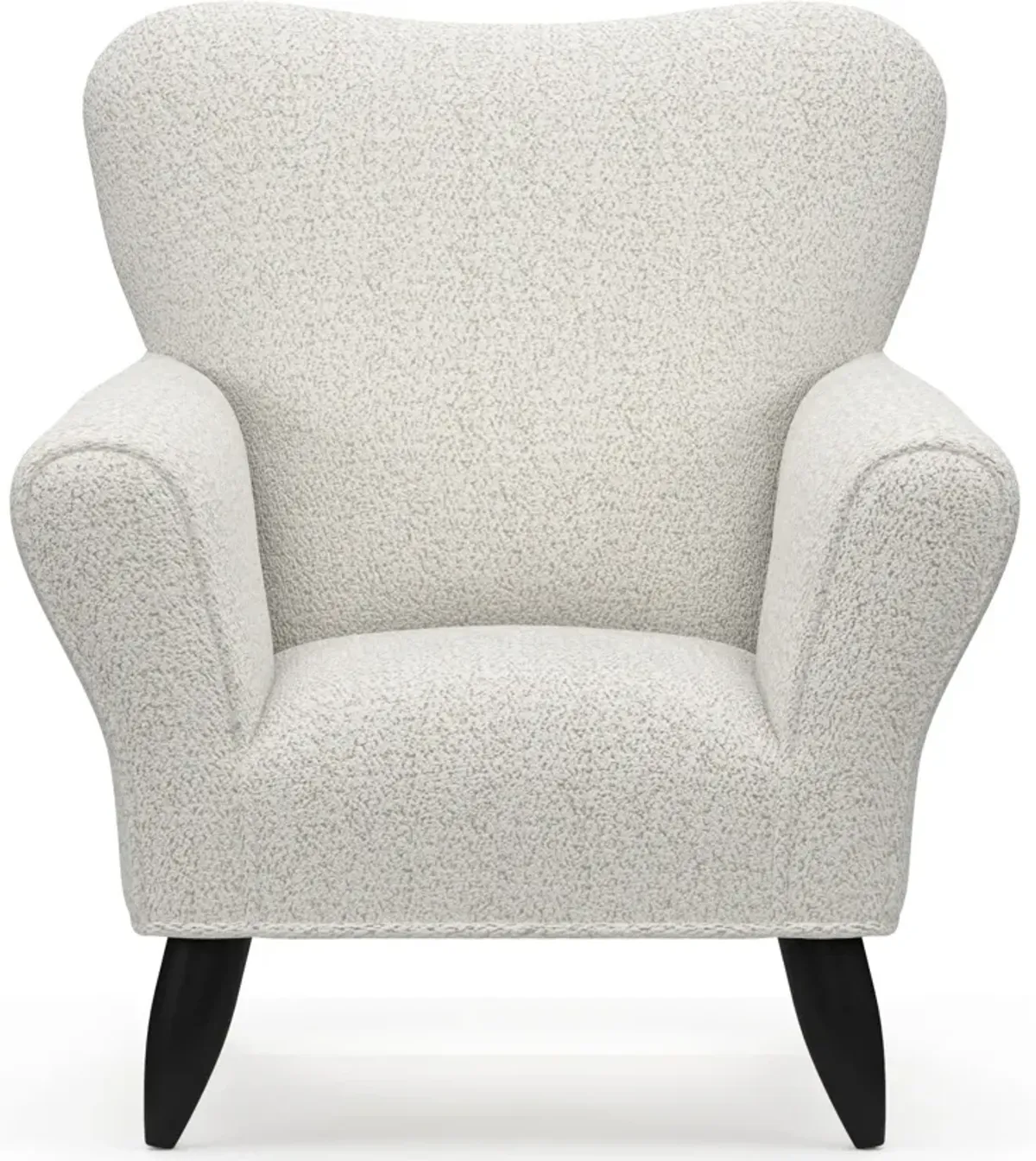 Kady Accent Chair - River Rock Ivory