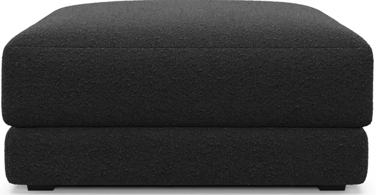 Malibu Ottoman - Bloke Obsidian