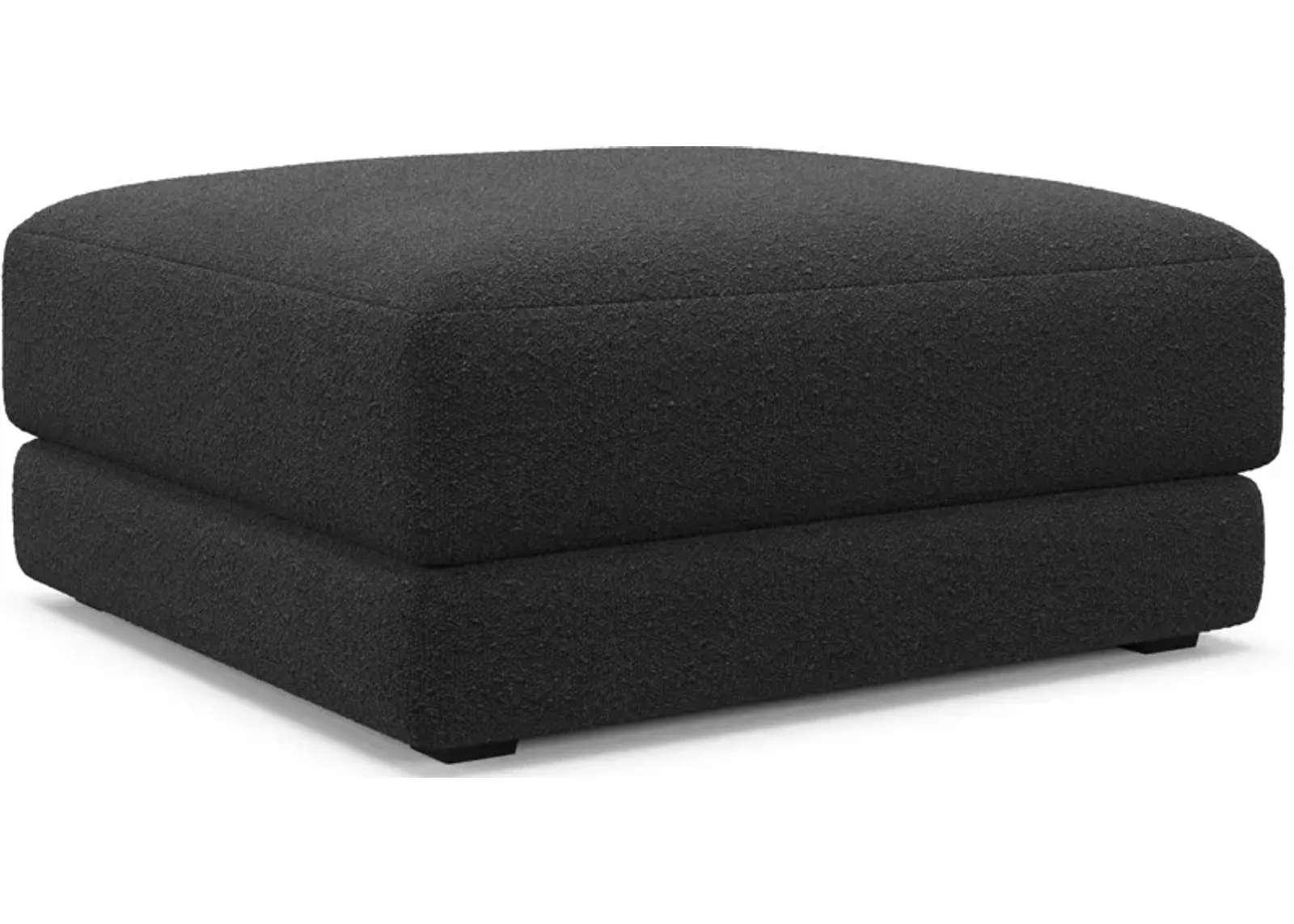 Malibu Ottoman - Bloke Obsidian