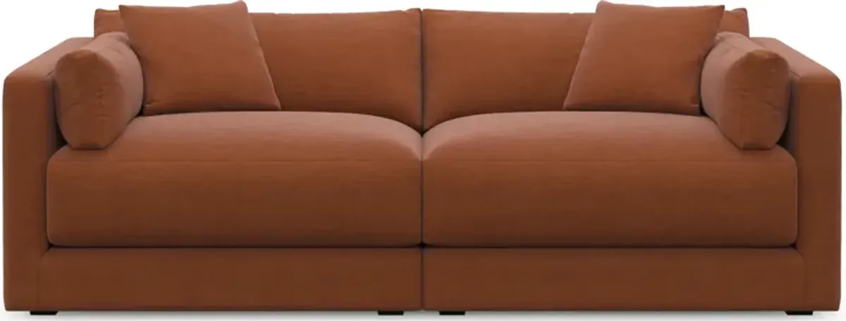 Malibu 2-Piece Sofa - Merrimac Brick