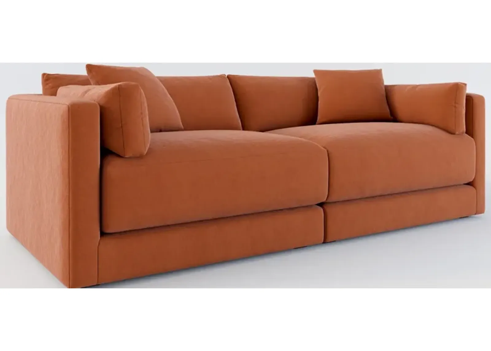 Malibu 2-Piece Sofa - Merrimac Brick