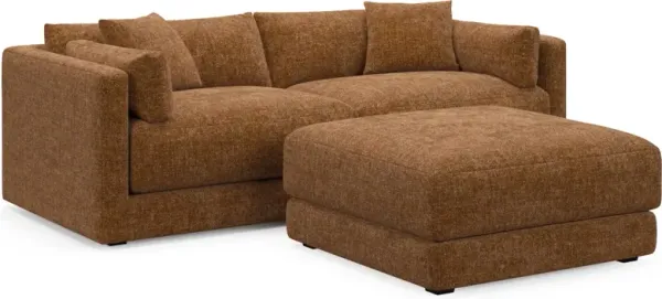 Malibu 2-Piece Sofa and Ottoman - Sundar Spice