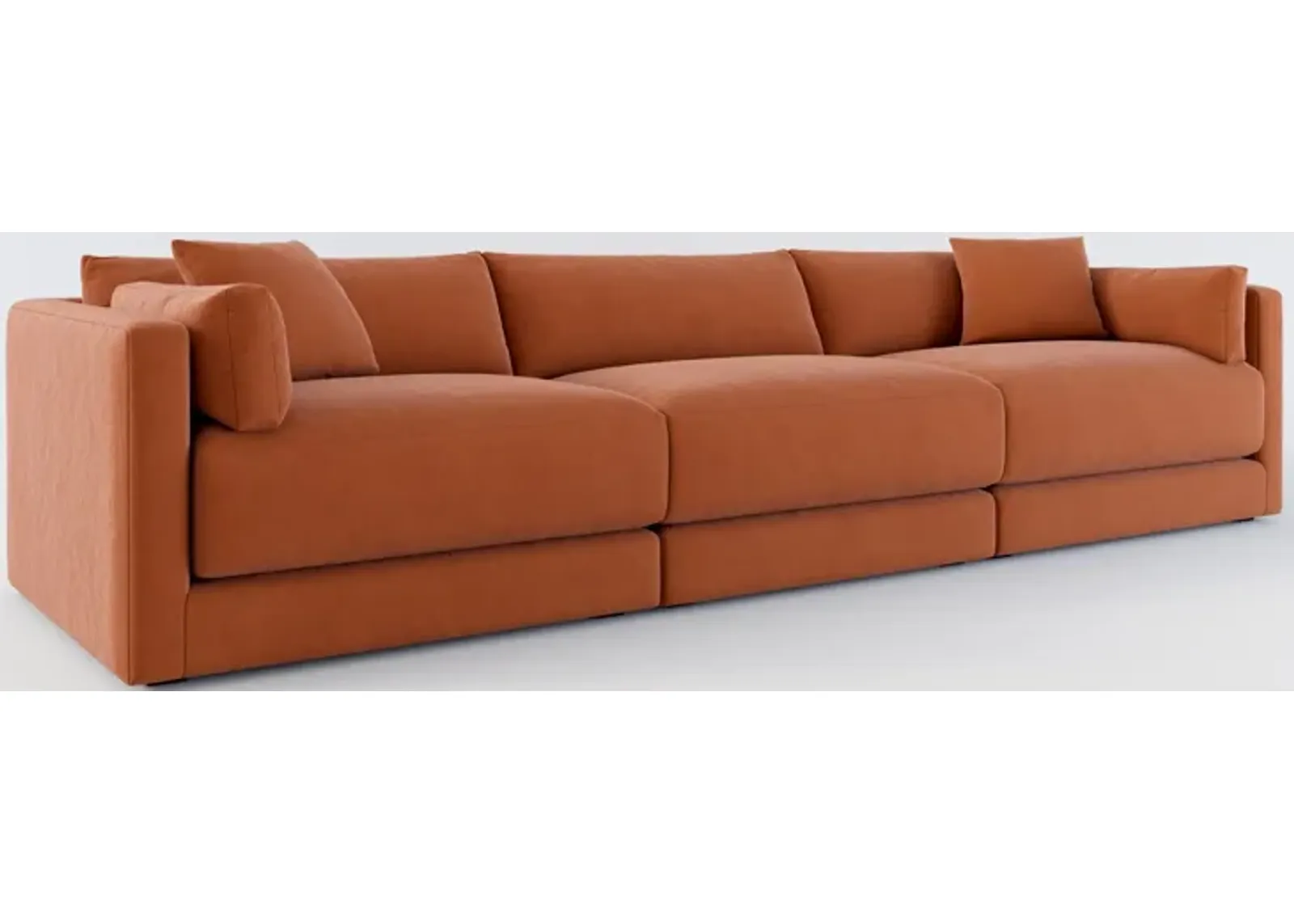 Malibu 3-Piece Sofa - Merrimac Brick