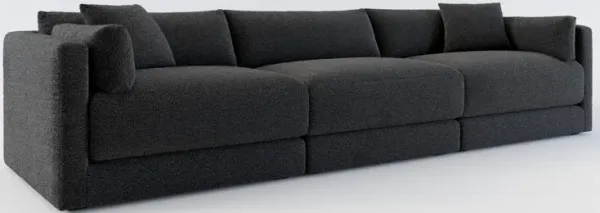 Malibu 3-Piece Sofa - Bloke Obsidian