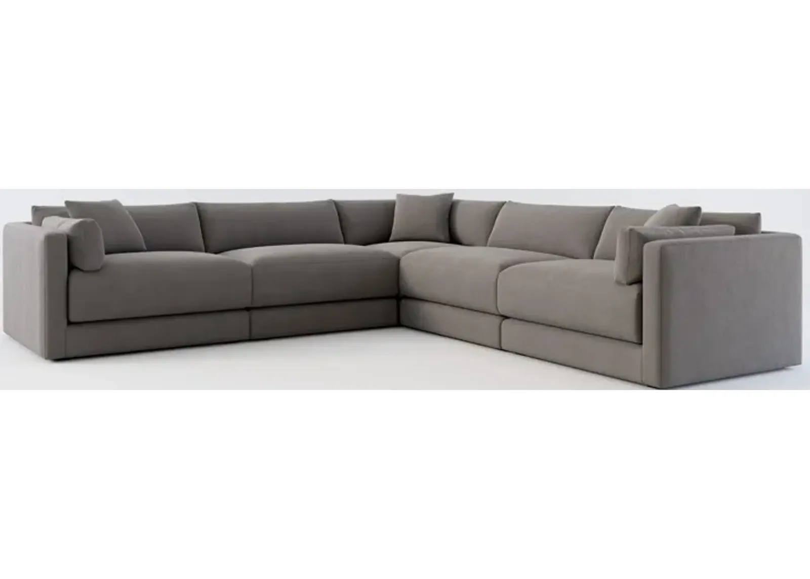 Malibu 5-Piece Sectional - Merrimac Ash