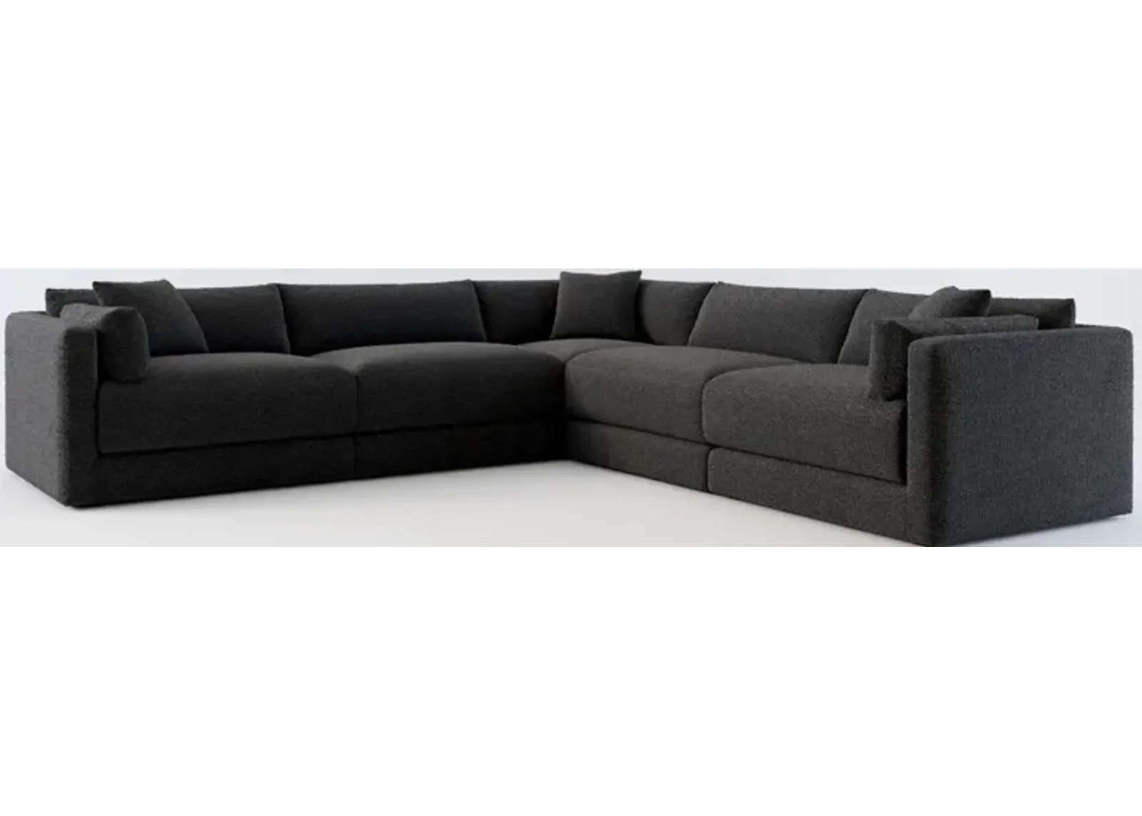 Malibu 5-Piece Sectional - Bloke Obsidian