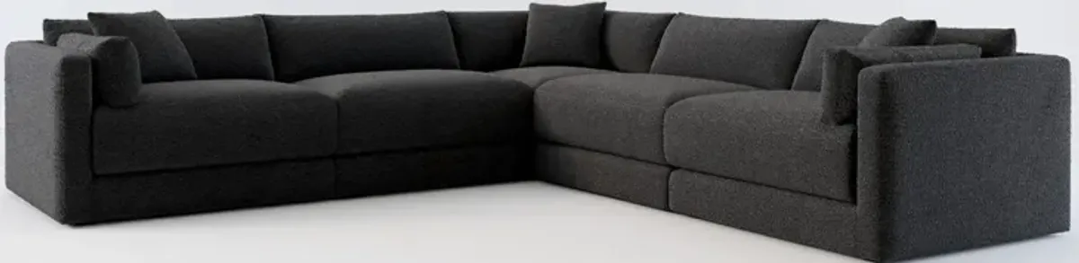 Malibu 5-Piece Sectional - Bloke Obsidian