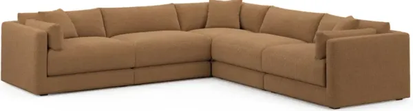 Malibu  Sectional - Texel Caramel