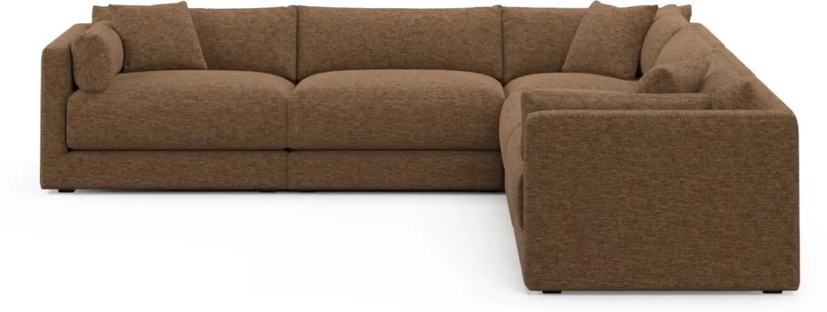 Malibu  Sectional - Balvi Truffle