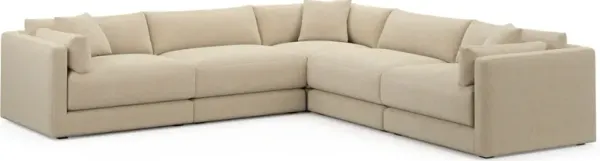 Malibu 5-Piece Sectional - Midcentury Sand