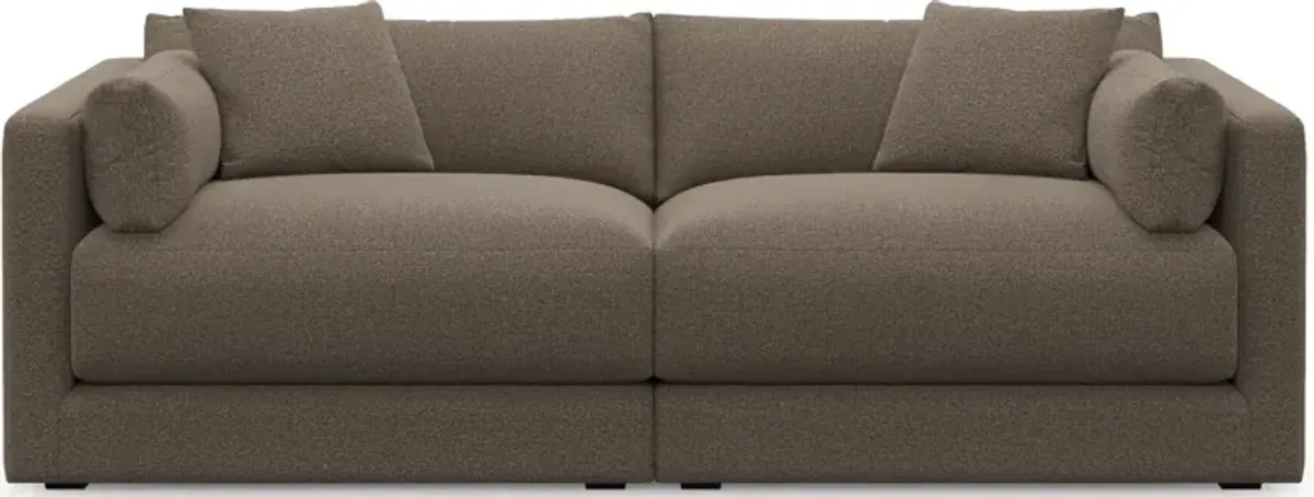 Malibu  2-Piece Sofa - Liv Umber