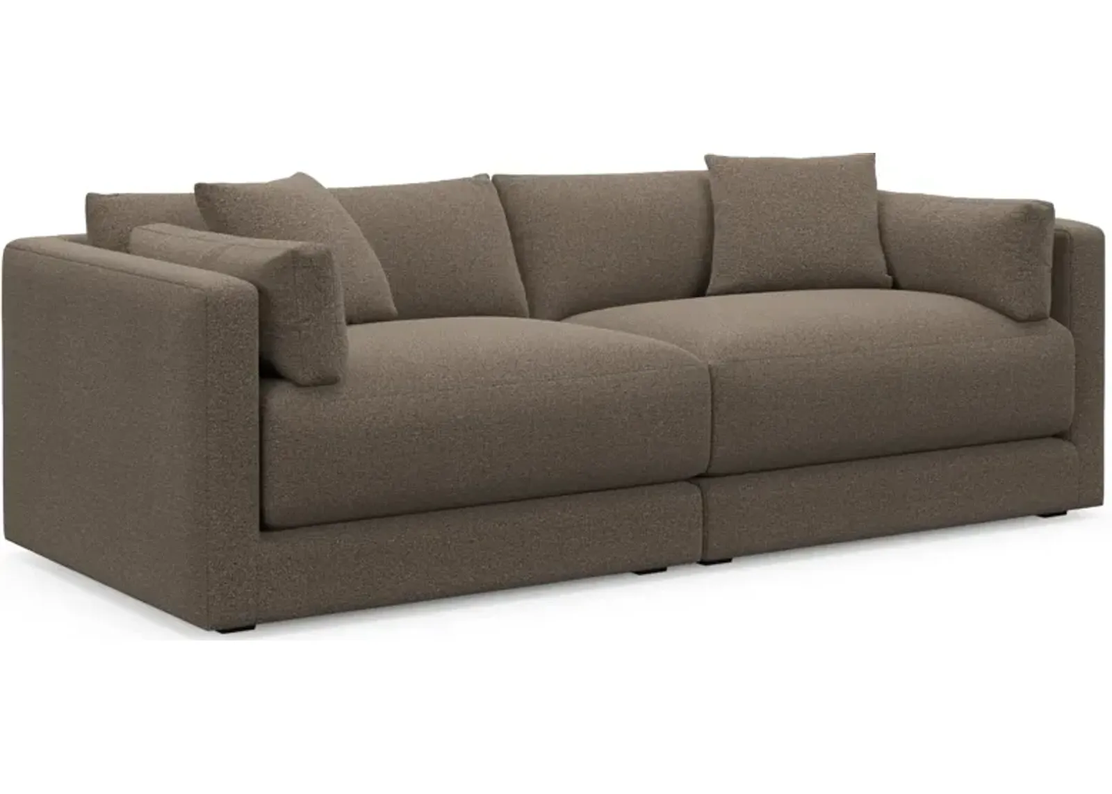 Malibu  2-Piece Sofa - Liv Umber