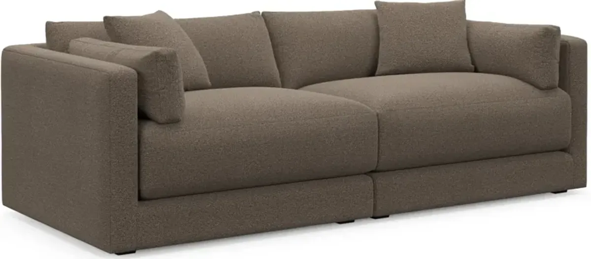 Malibu  2-Piece Sofa - Liv Umber