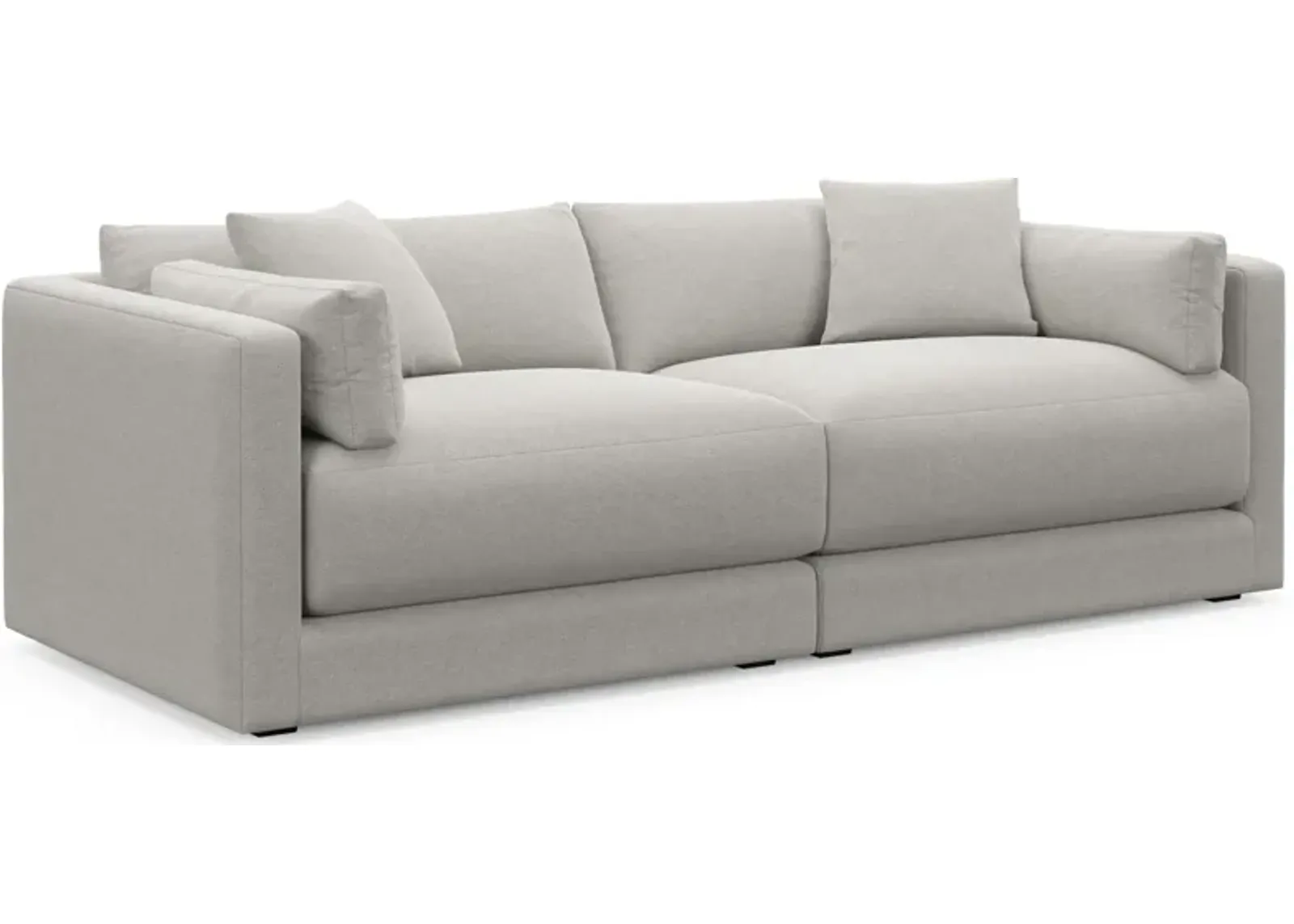 Malibu  2-Piece Sofa - Basker Dove