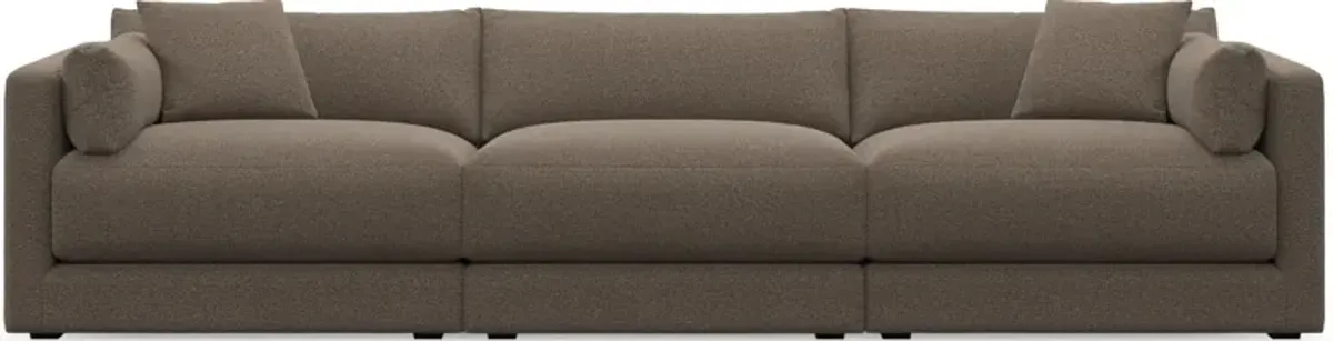 Malibu  3-Piece Sofa - Liv Umber