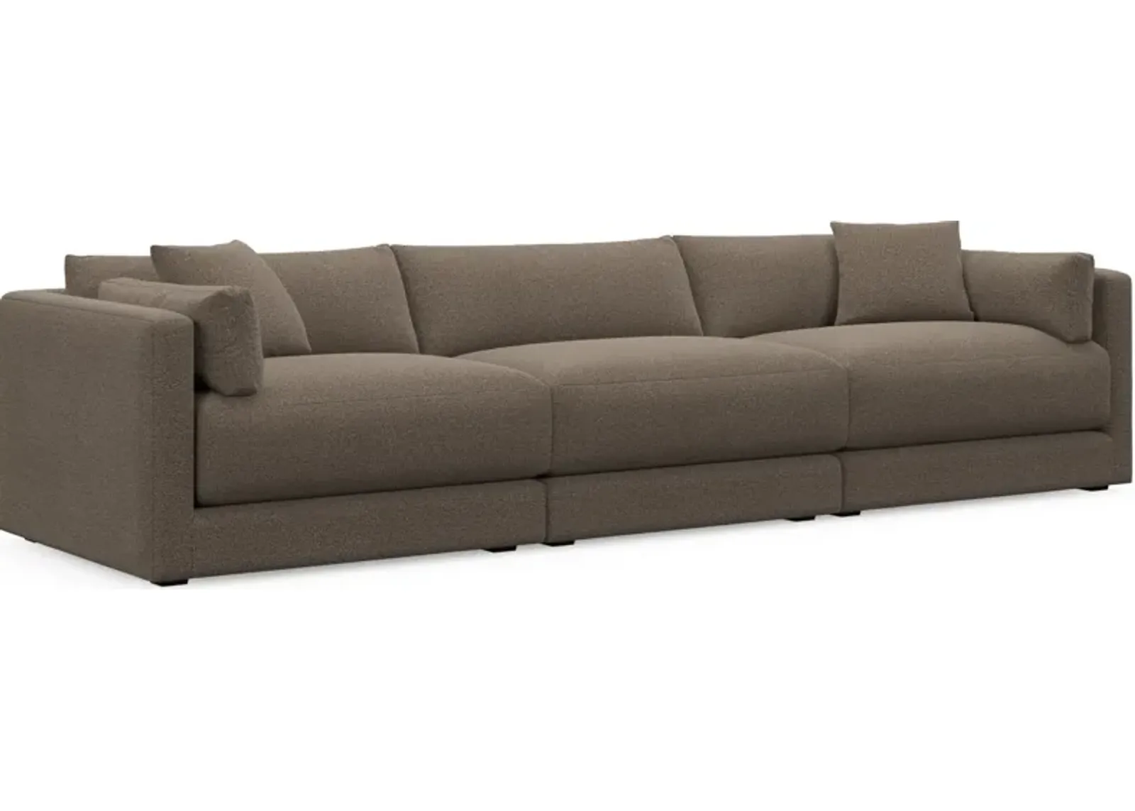 Malibu  3-Piece Sofa - Liv Umber