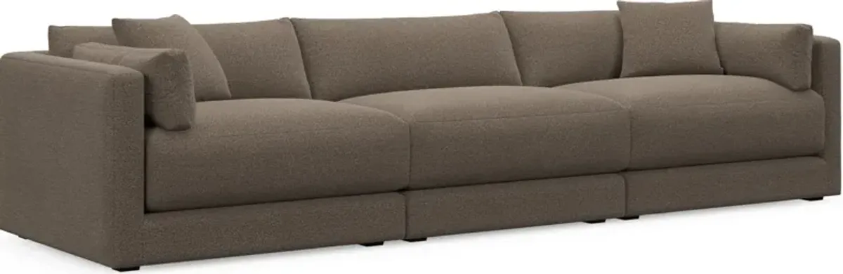 Malibu  3-Piece Sofa - Liv Umber