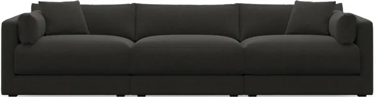 Malibu  3-Piece Sofa - Liv Onyx