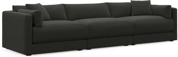 Malibu  3-Piece Sofa - Liv Onyx
