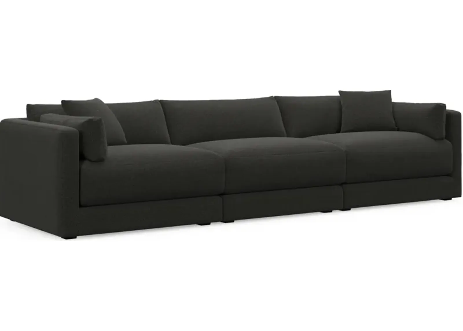 Malibu  3-Piece Sofa - Liv Onyx