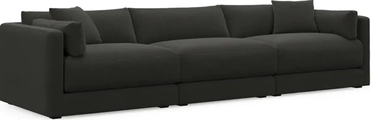 Malibu  3-Piece Sofa - Liv Onyx