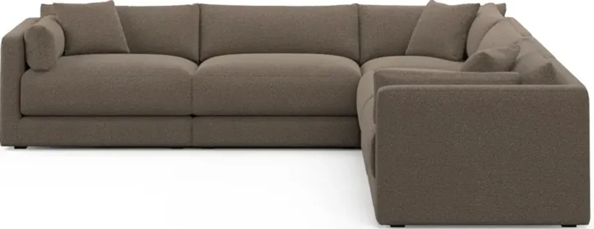 Malibu  5-Piece Sectional - Liv Umber