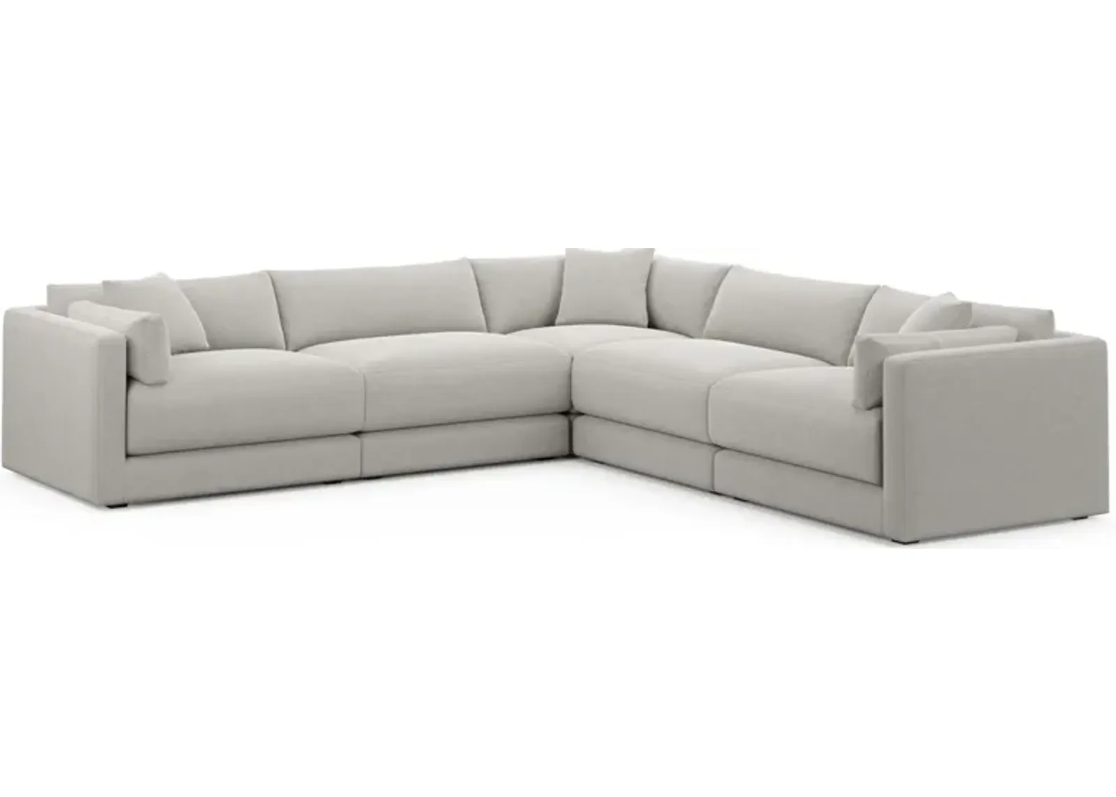 Malibu  5-Piece Sectional - Basker Dove