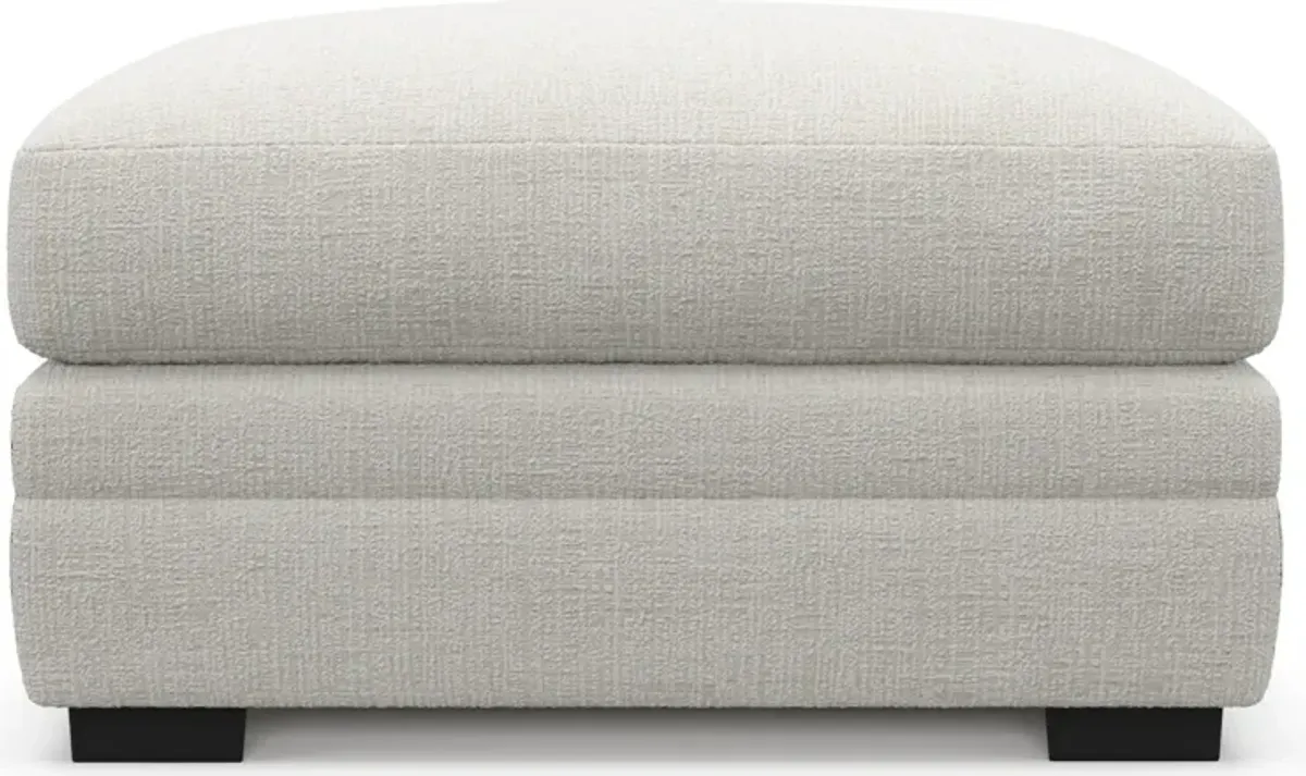 Winston Foam Comfort Ottoman - Bantu Pearl