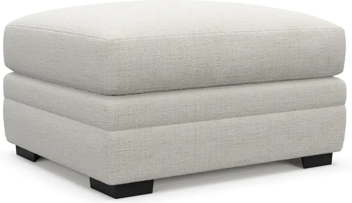 Winston Foam Comfort Ottoman - Bantu Pearl