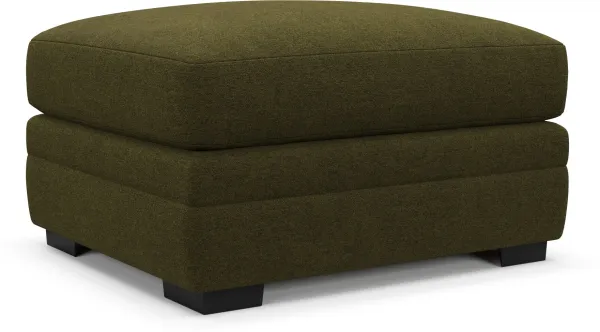 Winston Foam Comfort Ottoman - Midcentury Peat