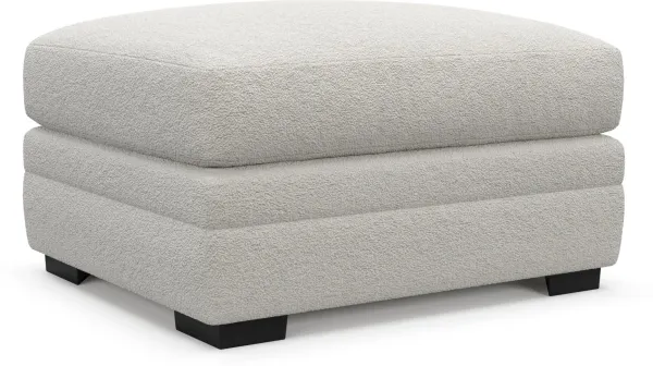 Winston Foam Comfort Ottoman - Texel Gray