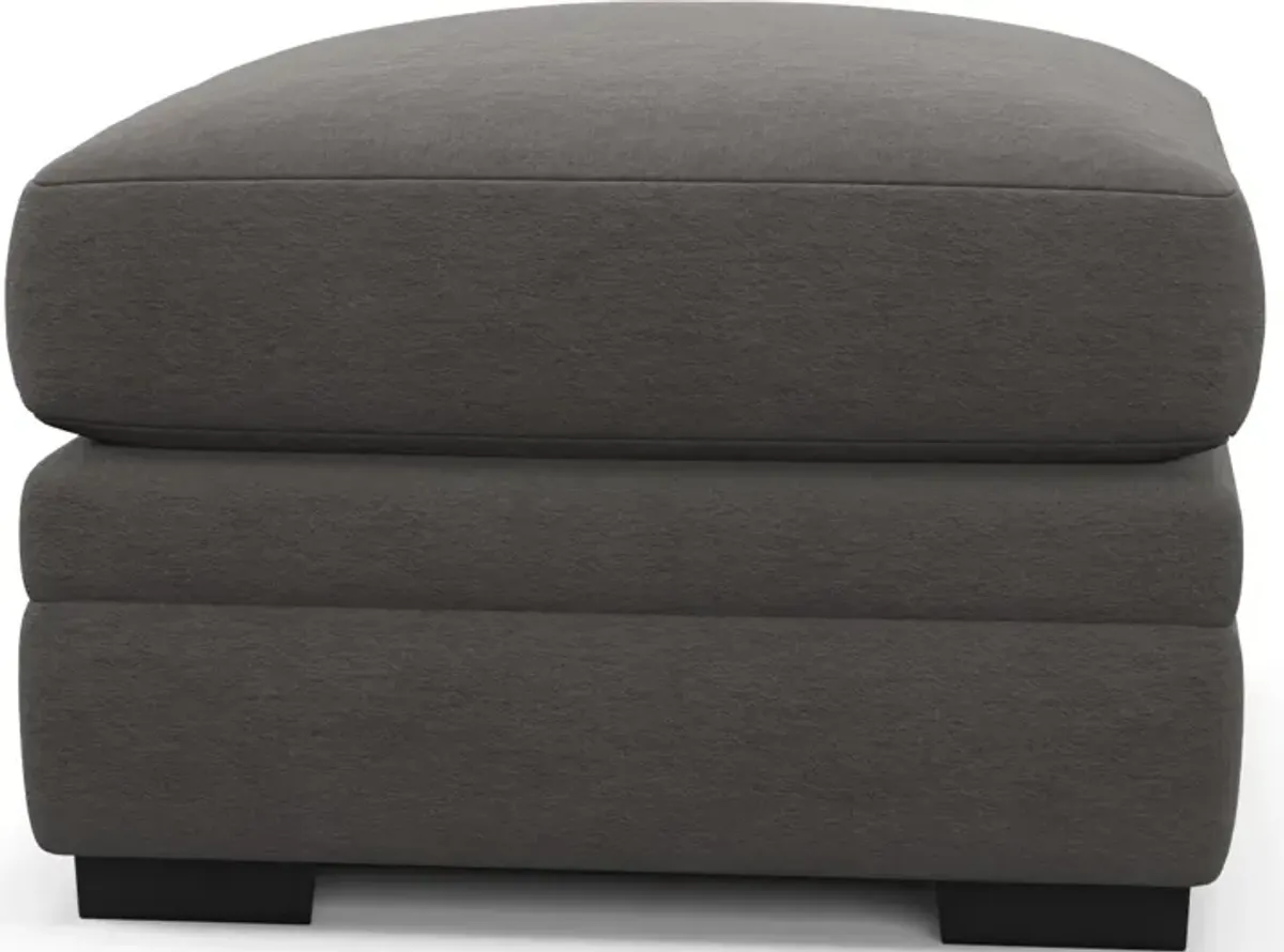 Winston Hybrid Comfort Ottoman - Merrimac Ash