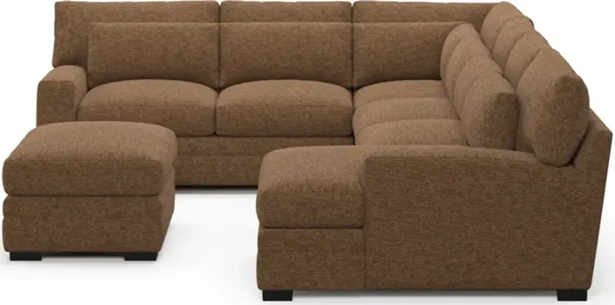 Winston Foam Comfort Sectional - Balvi Truffle