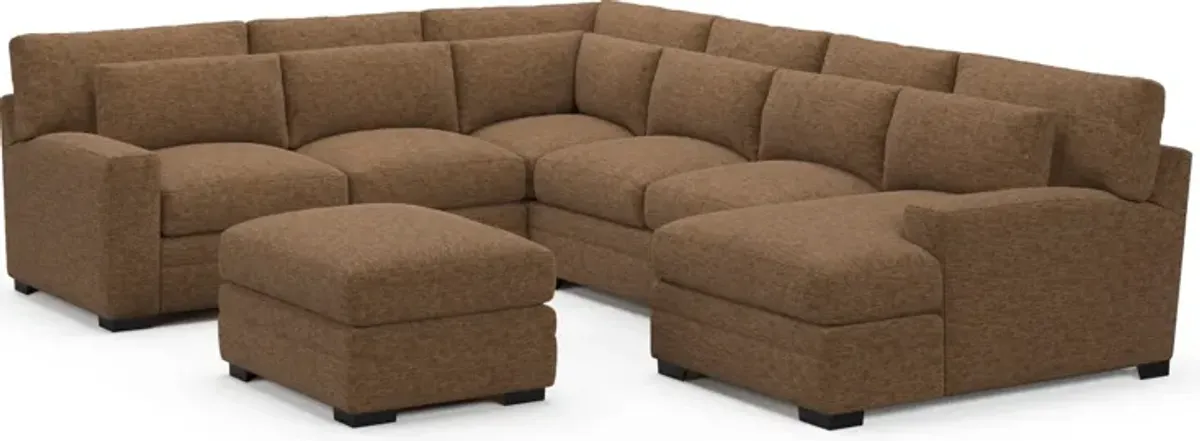 Winston Foam Comfort Sectional - Balvi Truffle