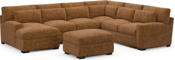 Winston Foam Comfort 2 Pc. Living Room - Sundar Spice