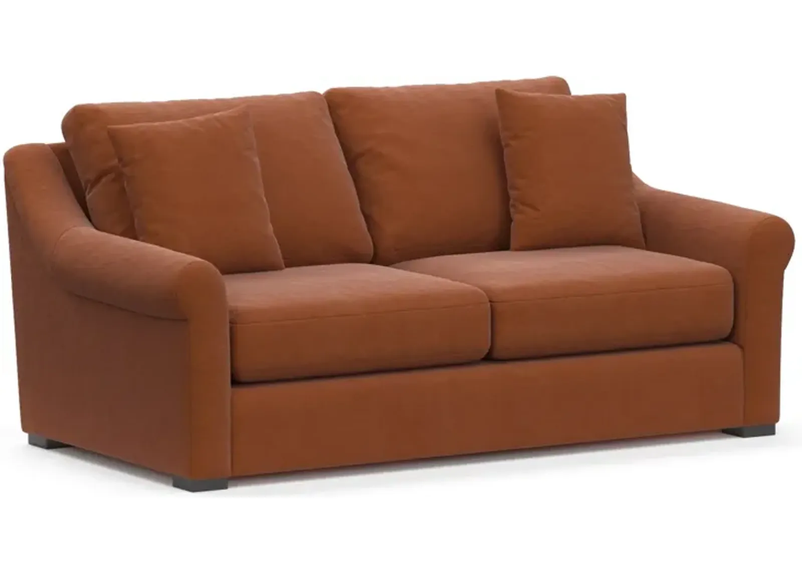 Bowery Foam Comfort 77'' Sleeper Sofa - Merrimac Brick