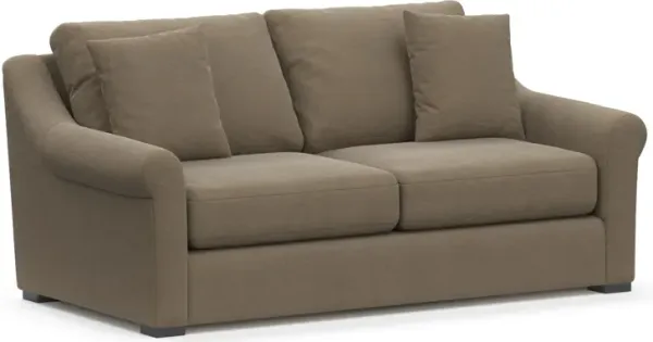 Bowery Foam Comfort 77'' Sleeper Sofa - Merrimac Brownstone