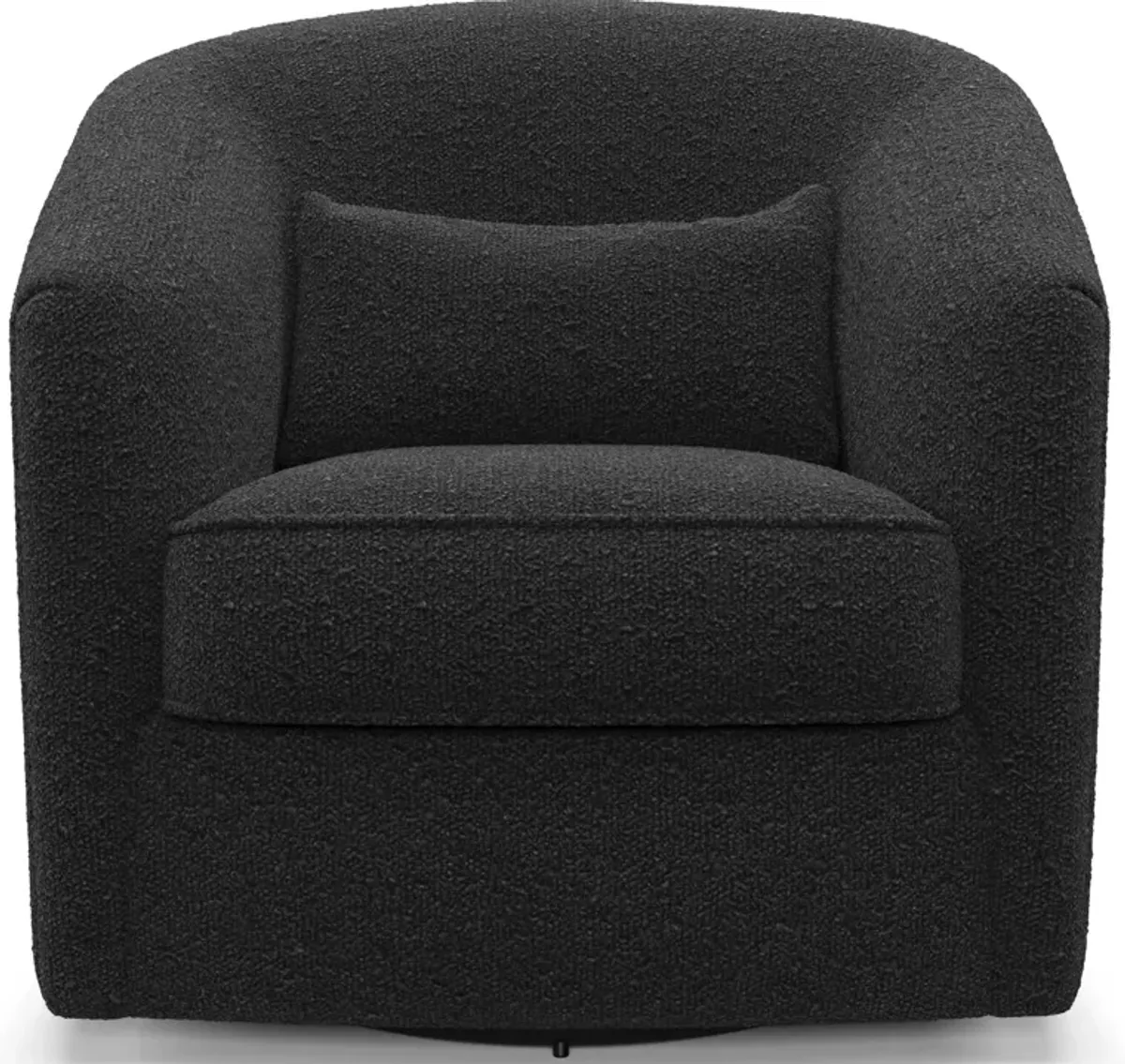 Mazzy Accent Chair - Bloke Obsidian