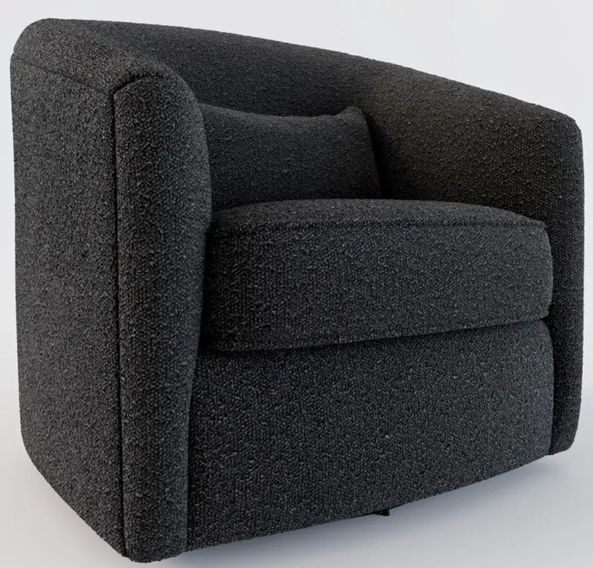 Mazzy Accent Chair - Bloke Obsidian