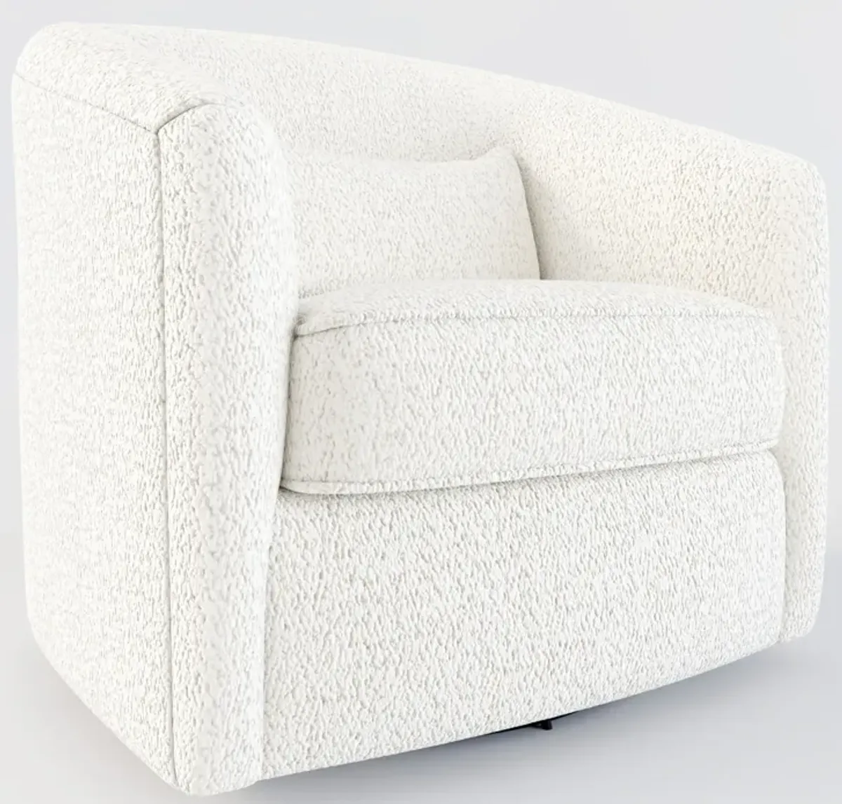 Mazzy Accent Chair - River Rock Ivory