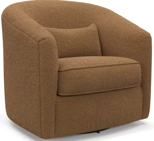 Mazzy  Accent Chair - Texel Caramel