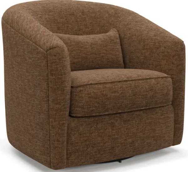 Mazzy Core Comfort Accent Chair - Balvi Truffle