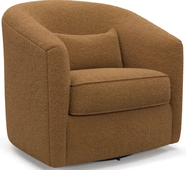 Mazzy Accent Chair - Nora Camel