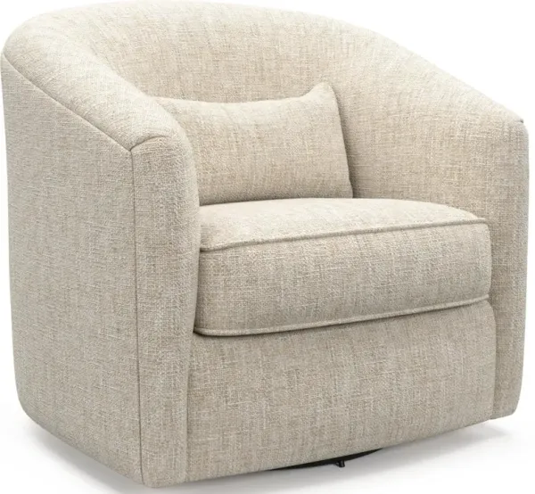 Mazzy  Accent Chair - Haley Ivory